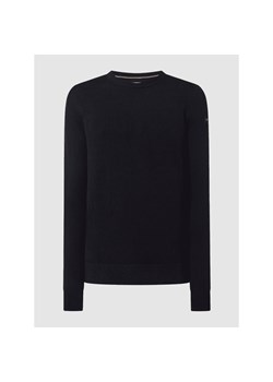 Sweter z bawełny ze sklepu Peek&Cloppenburg  w kategorii Swetry męskie - zdjęcie 147599465