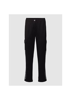 Spodnie typu track pants z mieszanki wiskozy z kieszeniami cargo ze sklepu Peek&Cloppenburg  w kategorii Spodnie damskie - zdjęcie 147600276