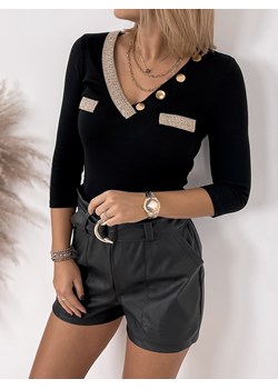 bluzka vip czarna uni ze sklepu UBRA w kategorii Bluzki damskie - zdjęcie 147601437