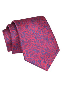 Krawat - ALTIES - Czerwony w Drobne Kwiatki KRALTS0858 ze sklepu JegoSzafa.pl w kategorii Krawaty - zdjęcie 147609607