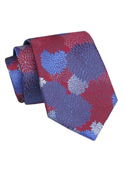 Krawat - ALTIES - Kwiaty w Jesienne Kolory KRALTS0847 ze sklepu JegoSzafa.pl w kategorii Krawaty - zdjęcie 147609637