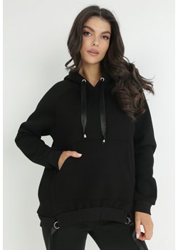 Czarna Bluza Bololi ze sklepu Born2be Odzież w kategorii Bluzy damskie - zdjęcie 147637719