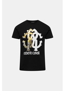CAVALLI CLASS T-shirt - Czarny - Mężczyzna - S (S) ze sklepu Halfprice w kategorii T-shirty męskie - zdjęcie 147653076