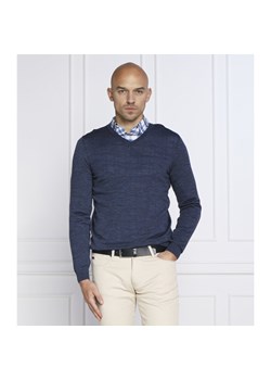 BOSS Wełniany sweter Melba-P | Slim Fit ze sklepu Gomez Fashion Store w kategorii Swetry męskie - zdjęcie 147655056