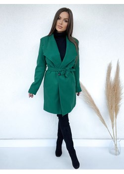Płaszcz damski Moda Italia - STYLOWO ze sklepu STYLOWO w kategorii Płaszcze damskie - zdjęcie 147674317