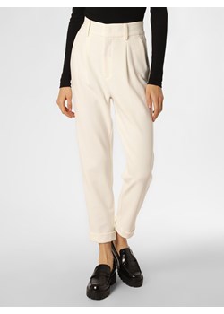 MAC Spodnie Kobiety écru jednolity ze sklepu vangraaf w kategorii Spodnie damskie - zdjęcie 147727439