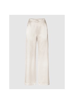 Spodnie z efektem błyszczącym model ‘FISCHIO’ ze sklepu Peek&Cloppenburg  w kategorii Spodnie damskie - zdjęcie 147729087