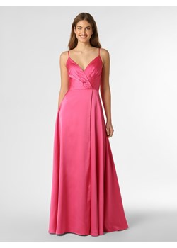 Luxuar Fashion Damska sukienka wieczorowa Kobiety wyrazisty róż jednolity ze sklepu vangraaf w kategorii Sukienki - zdjęcie 147757245