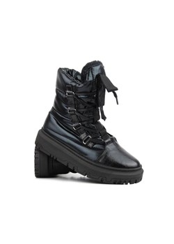Śniegowce damskie, buty zimowe - VENEZIA 0790M0160B5, czarne ze sklepu ulubioneobuwie w kategorii Śniegowce damskie - zdjęcie 147760119