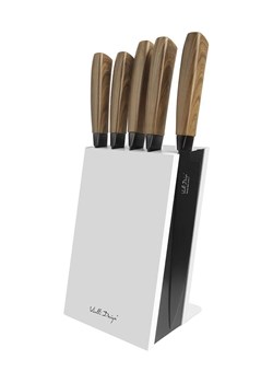 Vialli Design zestaw noży z organizerem Soho 6-pack ze sklepu ANSWEAR.com w kategorii Akcesoria kuchenne - zdjęcie 147800638