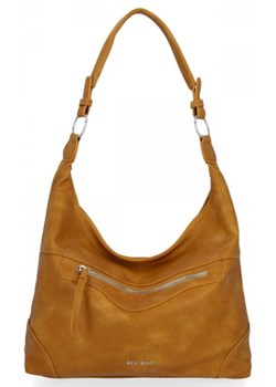 BEE BAG Uniwersalna Torebka Damska Laida Jasno Ruda ze sklepu torbs.pl w kategorii Torby Shopper bag - zdjęcie 147809439