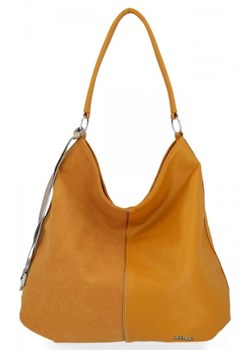 Uniwersalne Torebki Damskie XL firmy Bee Bag Żółta (kolory) ze sklepu torbs.pl w kategorii Torby Shopper bag - zdjęcie 147809496