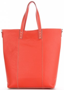Torebki Skórzane typu Shopper firmy VITTORIA GOTTI Malina (kolory) ze sklepu torbs.pl w kategorii Torby Shopper bag - zdjęcie 147811057