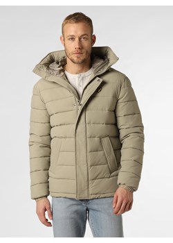 Lyle & Scott Męska kurtka pikowana Mężczyźni trzcinowy jednolity ze sklepu vangraaf w kategorii Kurtki męskie - zdjęcie 147811938