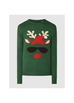 Sweter ze świątecznym motywem model ‘Xmas’ ze sklepu Peek&Cloppenburg  w kategorii Swetry męskie - zdjęcie 147816156