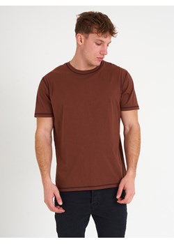 GATE T-shirt męski bawełniany z kontrastową nitką S ze sklepu gateshop w kategorii T-shirty męskie - zdjęcie 147817347
