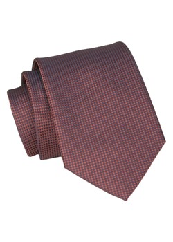 Krawat - ALTIES - Miedziano Brązowy, Drobny Wzór KRALTS0824 ze sklepu JegoSzafa.pl w kategorii Krawaty - zdjęcie 147823918