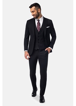 Elegancki czarny garnitur Recman Carota 315 ze sklepu Eye For Fashion w kategorii Garnitury męskie - zdjęcie 147863625