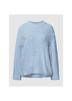 Sweter z dzianiny z prążkowanymi wykończeniami model ‘Blenda’ ze sklepu Peek&Cloppenburg  w kategorii Swetry damskie - zdjęcie 147878005