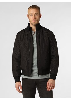 Finshley & Harding - Męska kurtka pikowana, czarny ze sklepu vangraaf w kategorii Kurtki męskie - zdjęcie 147938306