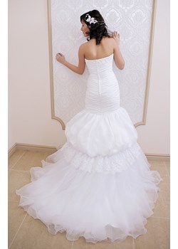 Suknia Ślubna FSS509 BIAŁY ze sklepu fokus.pl w kategorii Sukienki - zdjęcie 14793869