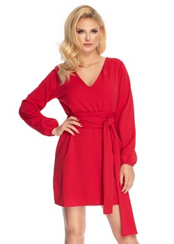 Sukienka Model 0169 Red - PROMOCJA (one-size-fits-all) ze sklepu DobraKiecka w kategorii Sukienki - zdjęcie 147951137