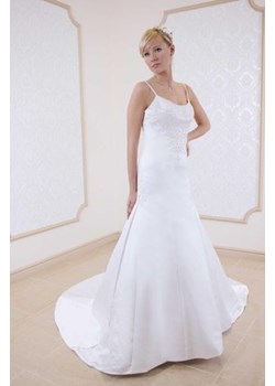 Suknia Ślubna FSS540 BIAŁY ze sklepu fokus.pl w kategorii Sukienki - zdjęcie 14796505