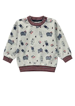 Bluza w kolorze szarym ze wzorem ze sklepu Limango Polska w kategorii Odzież dla niemowląt - zdjęcie 147974046