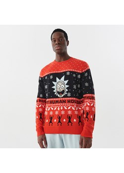 Cropp - Świąteczny sweter z Rickiem - Czerwony ze sklepu Cropp w kategorii Swetry męskie - zdjęcie 147984316