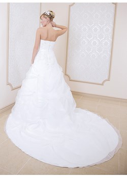 Suknia Ślubna FSS534 BIAŁY ze sklepu fokus.pl w kategorii Sukienki - zdjęcie 14798825