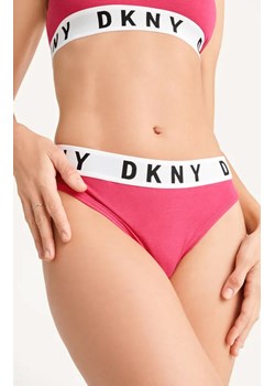 DKNY bawełniane stringi DK4529, Kolor różowy, Rozmiar L, DKNY ze sklepu Intymna w kategorii Majtki damskie - zdjęcie 148018279