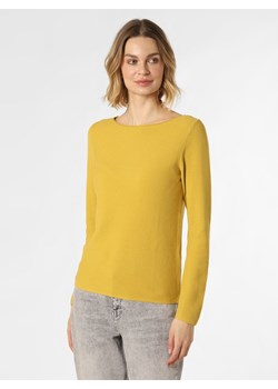 Franco Callegari Sweter damski Kobiety Bawełna żółty jednolity ze sklepu vangraaf w kategorii Swetry damskie - zdjęcie 148026609