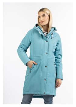 Płaszcz zimowy w kolorze błękitnym ze sklepu Limango Polska w kategorii Kurtki damskie - zdjęcie 148028837