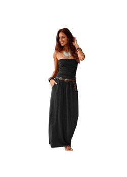 Sukienka maxi bez ramiączek - Czarny ze sklepu Bombardina w kategorii Spódnice - zdjęcie 148062396