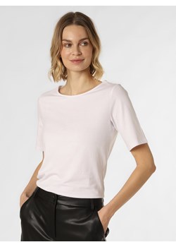 Franco Callegari T-shirt damski Kobiety Dżersej biały jednolity ze sklepu vangraaf w kategorii Bluzki damskie - zdjęcie 148114925
