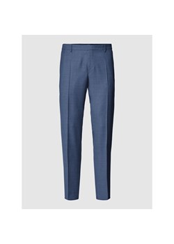 Spodnie do garnituru o kroju slim fit z drobnym wzorem model ‘Blayr’ ze sklepu Peek&Cloppenburg  w kategorii Spodnie męskie - zdjęcie 148116238