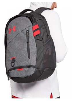 Plecak UNDER ARMOUR Hustle 4.0 Backpack - grafitowy ze sklepu Sportstylestory.com w kategorii Plecaki - zdjęcie 148120176