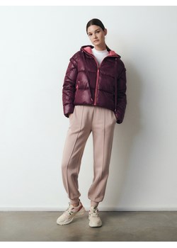 Reserved - Spodnie z dresowej dzianiny - Różowy ze sklepu Reserved w kategorii Spodnie damskie - zdjęcie 148133248
