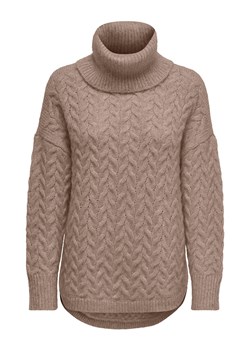 ONLY Golf &quot;Trudy&quot; w kolorze jasnobrązowym ze sklepu Limango Polska w kategorii Swetry damskie - zdjęcie 148144037