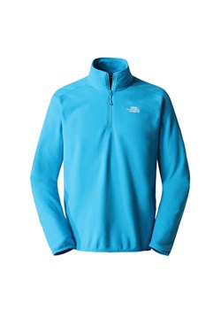 Bluza The North Face Men's Glacier Quarter-Zip Fleece 0A5IHPJA71 - niebieska ze sklepu streetstyle24.pl w kategorii Bluzy męskie - zdjęcie 148150028