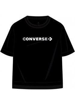 Damski t-shirt z nadrukiem CONVERSE Wordmark Relaxed T-Shirt ze sklepu Sportstylestory.com w kategorii Bluzki damskie - zdjęcie 148152076