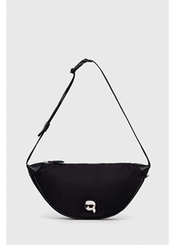 Karl Lagerfeld saszetka kolor czarny ze sklepu ANSWEAR.com w kategorii Torby męskie - zdjęcie 148177498