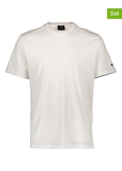 Koszulki (2 szt.) w kolorze białym ze sklepu Limango Polska w kategorii T-shirty męskie - zdjęcie 148211758