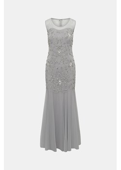 LACE & BEADS Sukienka wieczorowa - Szary - Kobieta - L (L) ze sklepu Halfprice w kategorii Sukienki - zdjęcie 148239358