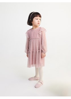 Reserved - Sukienka z połyskiem - Różowy ze sklepu Reserved w kategorii Odzież dla niemowląt - zdjęcie 148253148