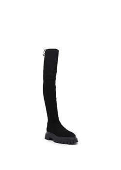 Stuart Weitzman Skórzane muszkieterki BEDFORDLAND ze sklepu Gomez Fashion Store w kategorii Kozaki damskie - zdjęcie 148264698