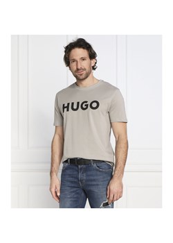 HUGO T-shirt Dulivio | Regular Fit ze sklepu Gomez Fashion Store w kategorii T-shirty męskie - zdjęcie 148294936