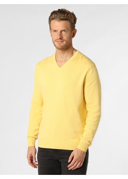 Andrew James - Sweter męski, żółty ze sklepu vangraaf w kategorii Swetry męskie - zdjęcie 148329906