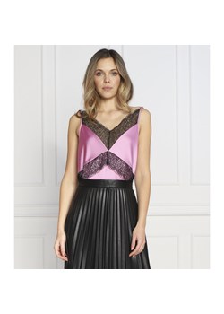BOSS Satynowa bluzka Ilacea | Regular Fit ze sklepu Gomez Fashion Store w kategorii Bluzki damskie - zdjęcie 148334699
