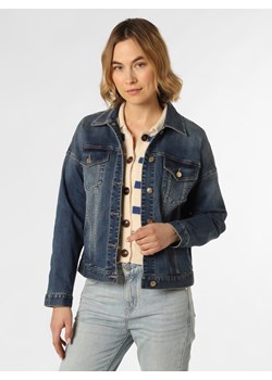 Armani Exchange Damska kurtka jeansowa Kobiety Jeansy blue stone jednolity ze sklepu vangraaf w kategorii Kurtki damskie - zdjęcie 148437915